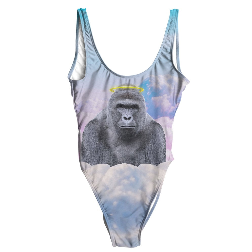 Harambe Halo Swimsuit Regular Beloved Shirts