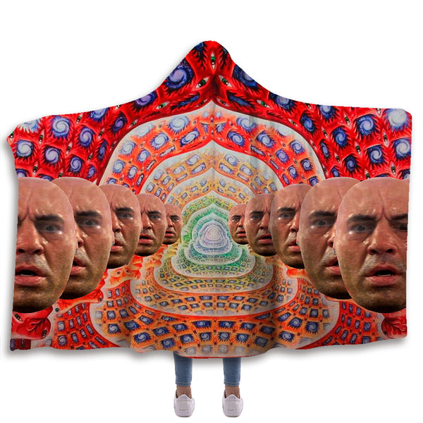 Joe Rogan Faces Hooded Blanket