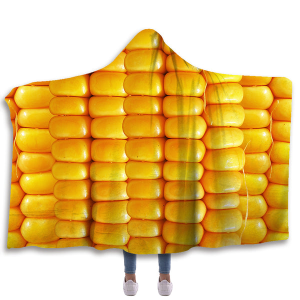 Corn Cob Hooded Blanket