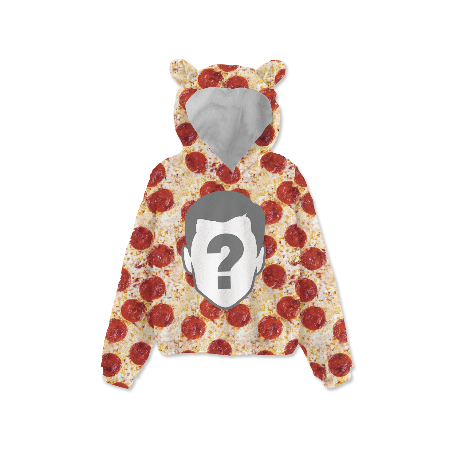 Yoycol Kids Pizza Custom Fleece Sweatshirt