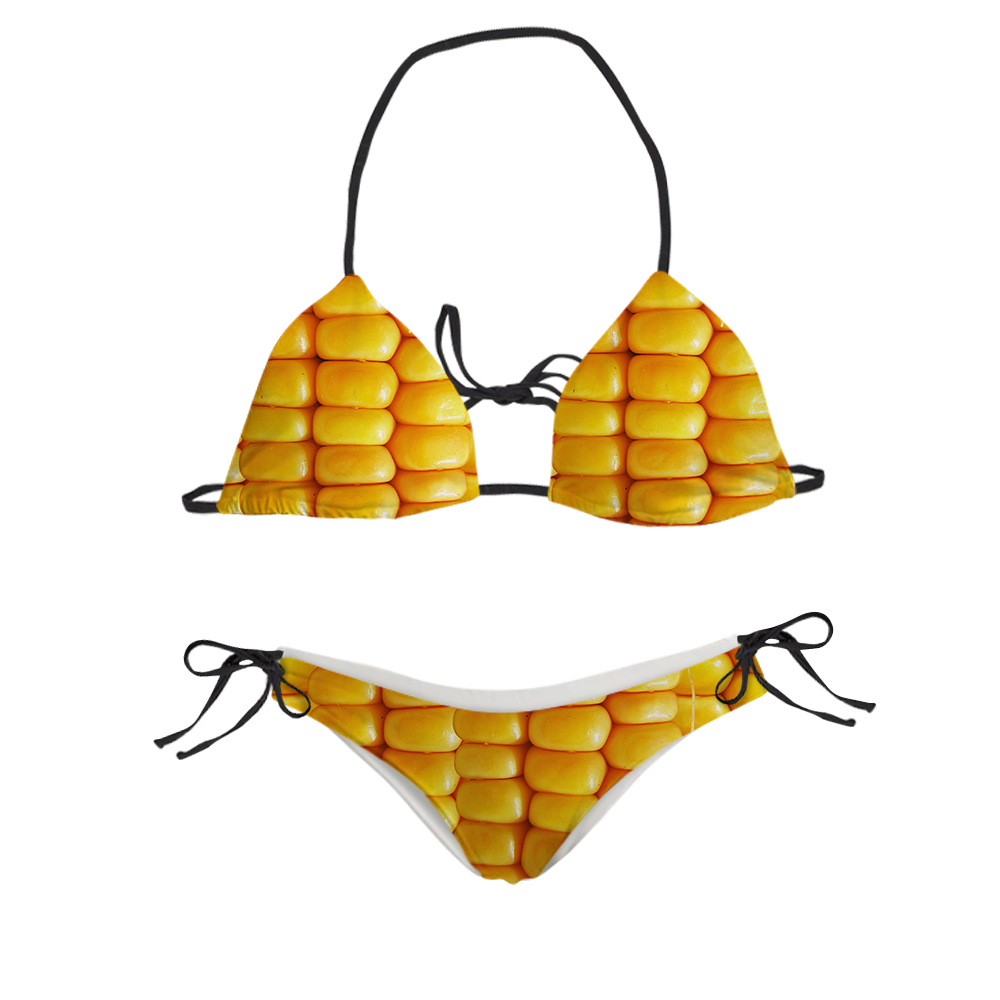 Corn Cob Sling Bikini Swimsuit – Beloved Shirts