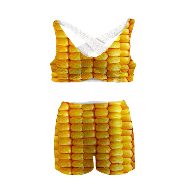 Corn Cob Sports Bra Suit
