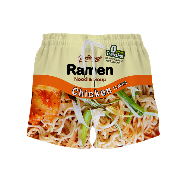 Chicken Ramen Women's Shorts