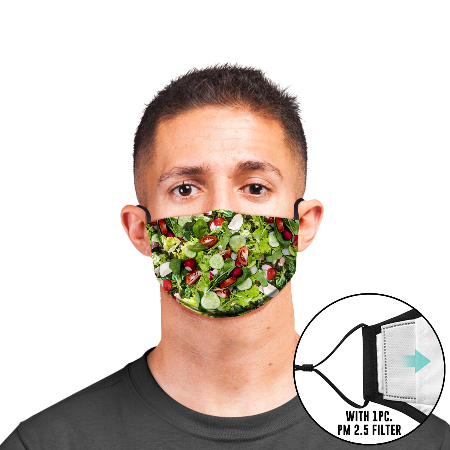 House Salad Accessories Face Mask