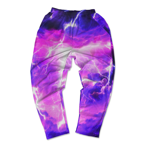 Purple Lightning Muscle Pants