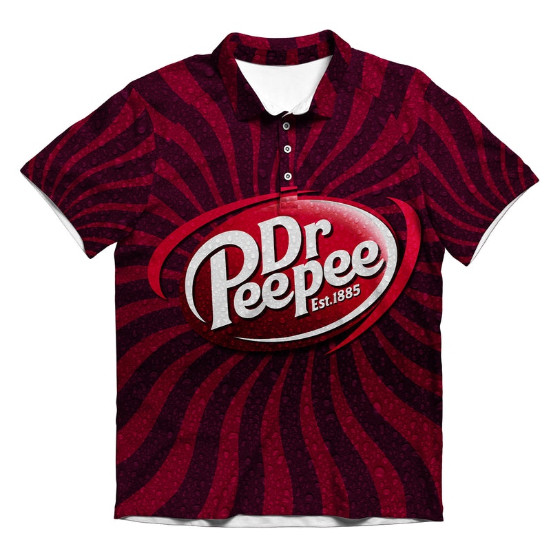 Dr Peepee Men's Polo Shirt