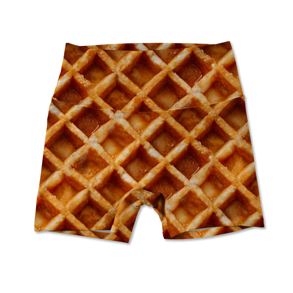 Women's Active Shorts - Waffle