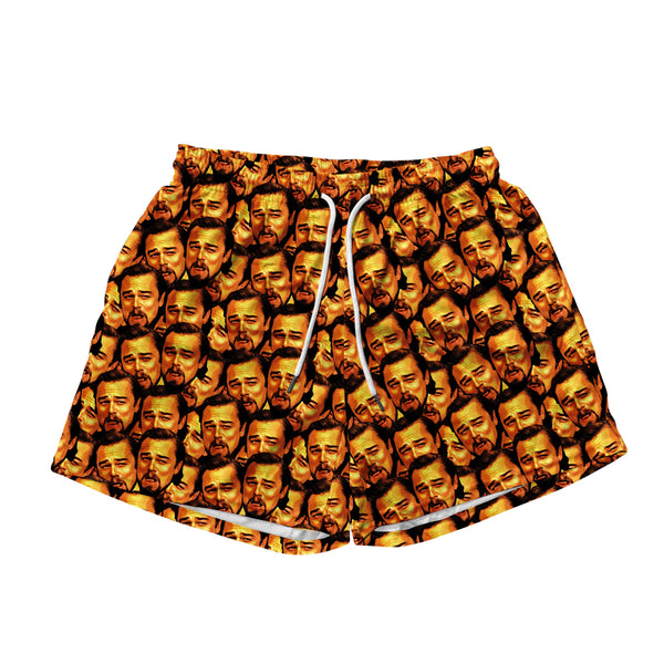 Leo Pattern Mesh Shorts