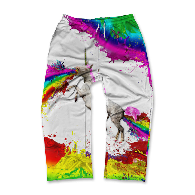 Unicorn Spew Unisex Lounge Pants