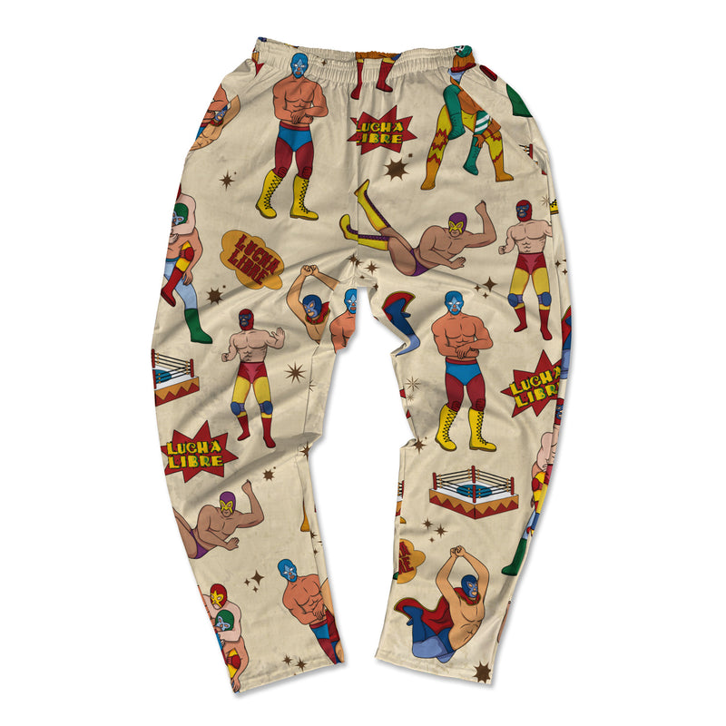 Lucha Libre Pattern Muscle Pants