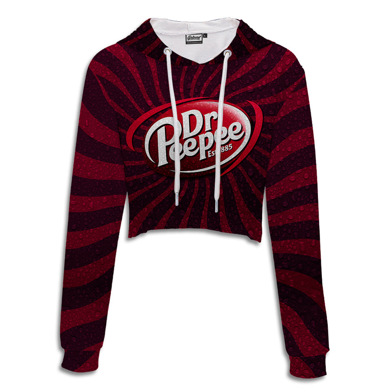 Dr Peepee Crop Hoodie