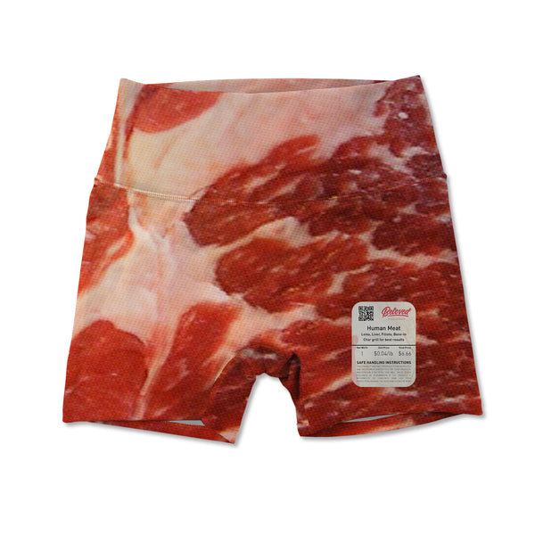 Women's Active Shorts - Human Meat