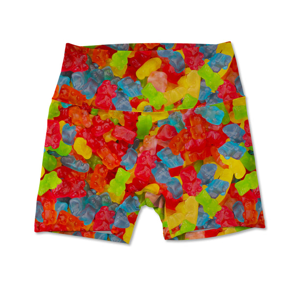 Women's Active Shorts - Gummy Bears