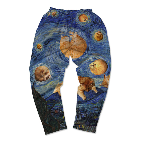 Van Gogh The Kitty Night Muscle Pants