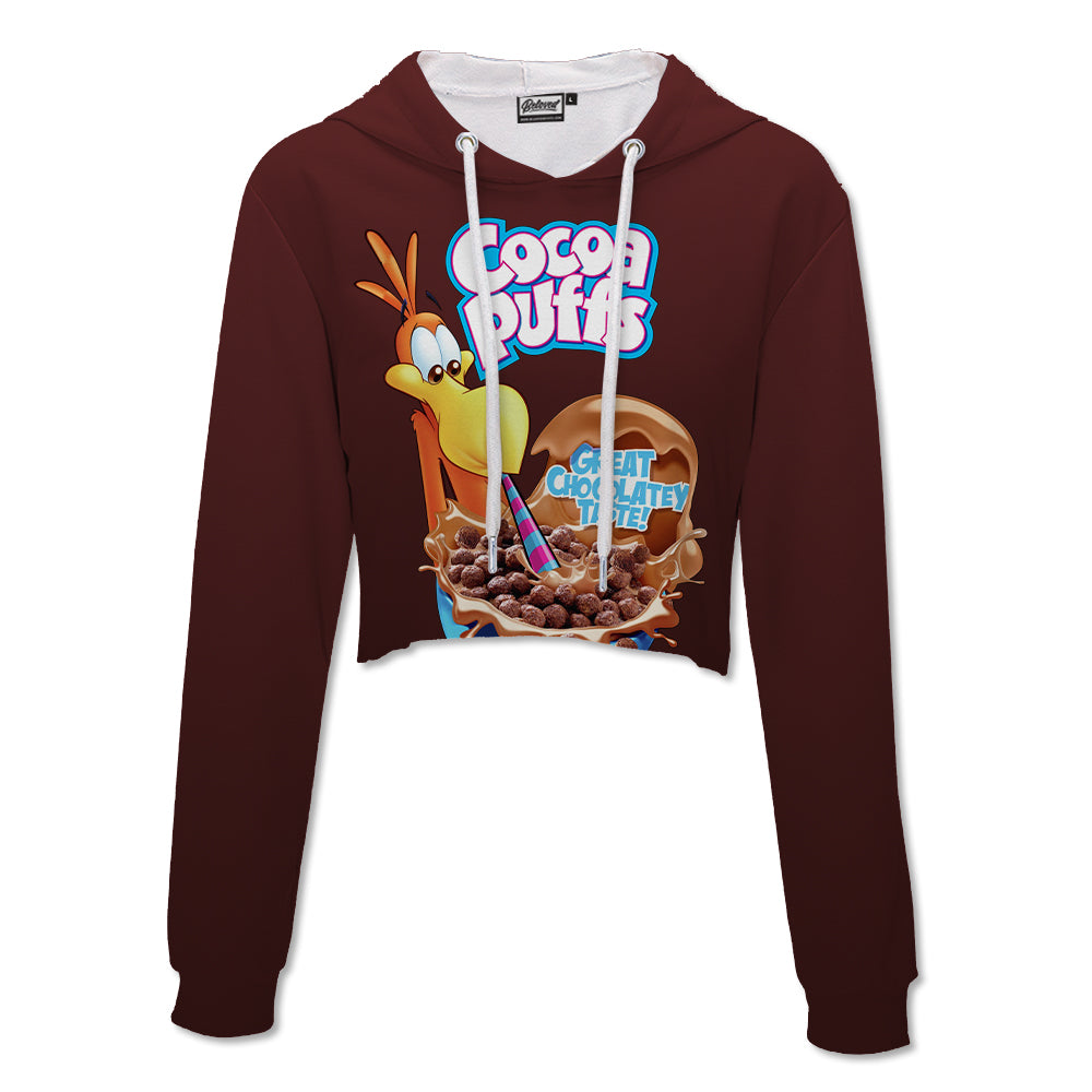 Cocoa Puffs Crop Hoodie Beloved Shirts