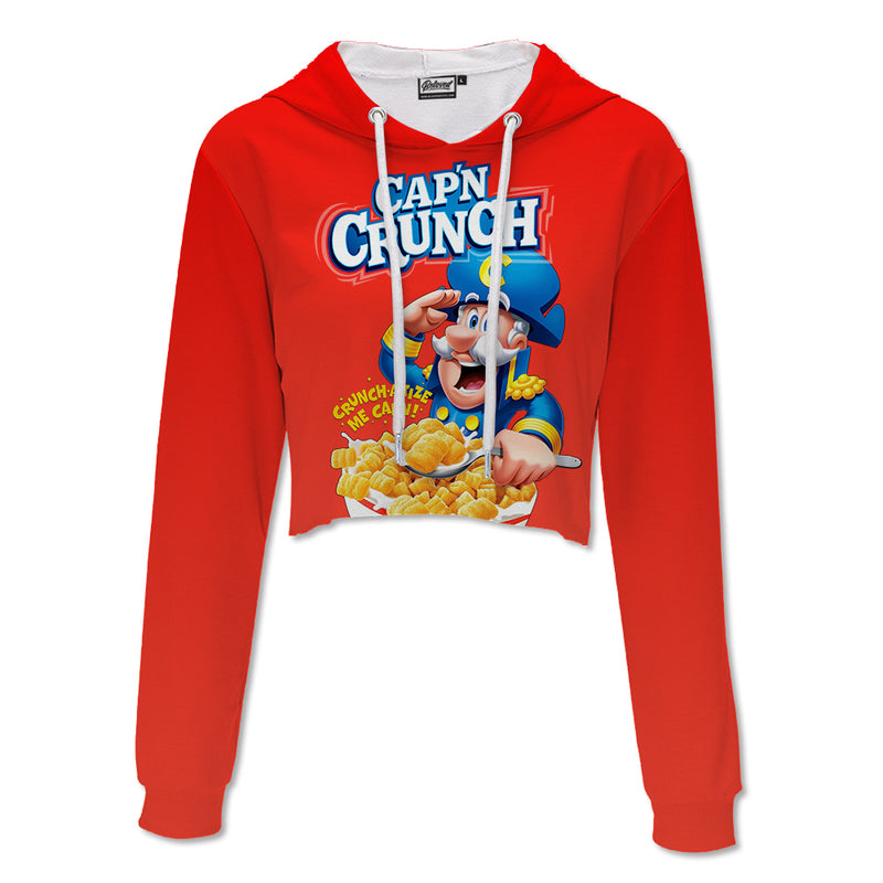 Cap'n Crunch Crop Hoodie