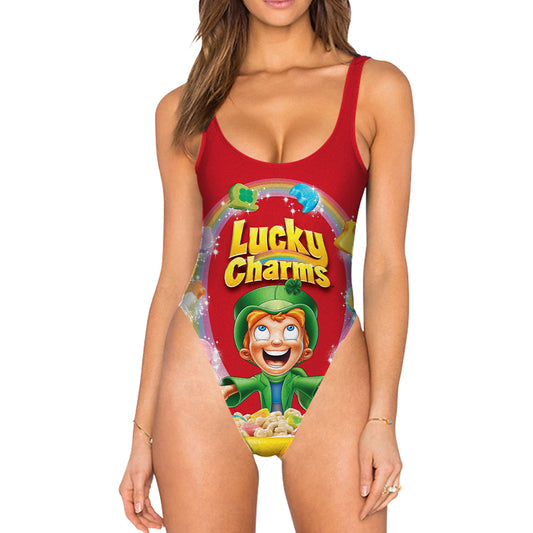 Lucky Charms Swimsuit - High Legged