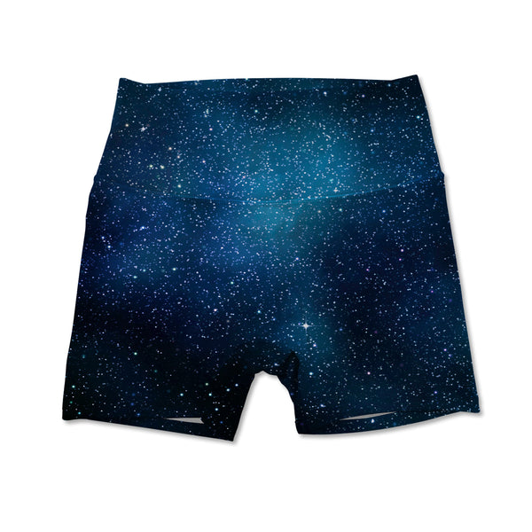 Women's Active Shorts - Starry Starry Night
