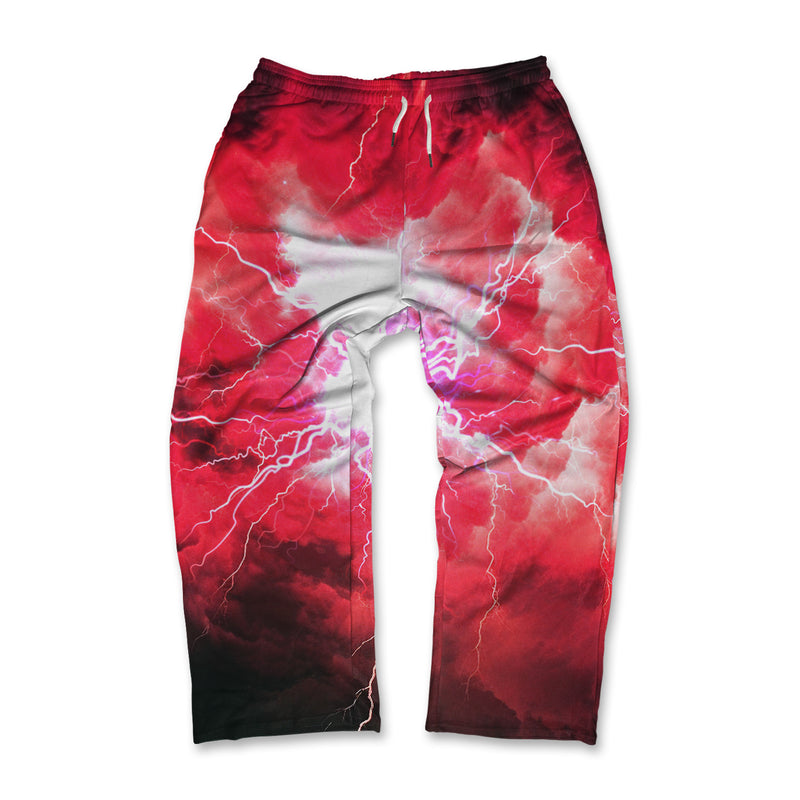 Red Lightning Unisex Lounge Pants