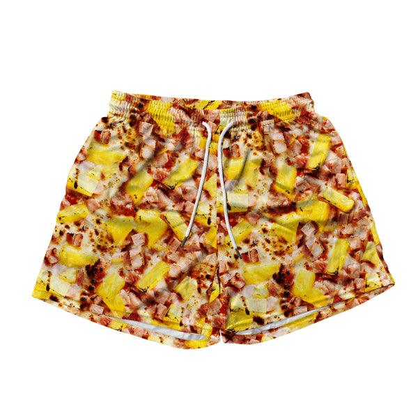 Hawaiian Pizza Mesh Shorts