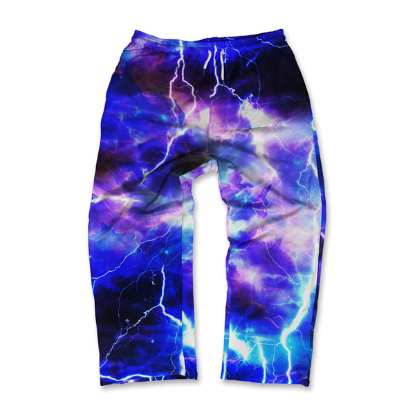 Blue Lightning Unisex Lounge Pants