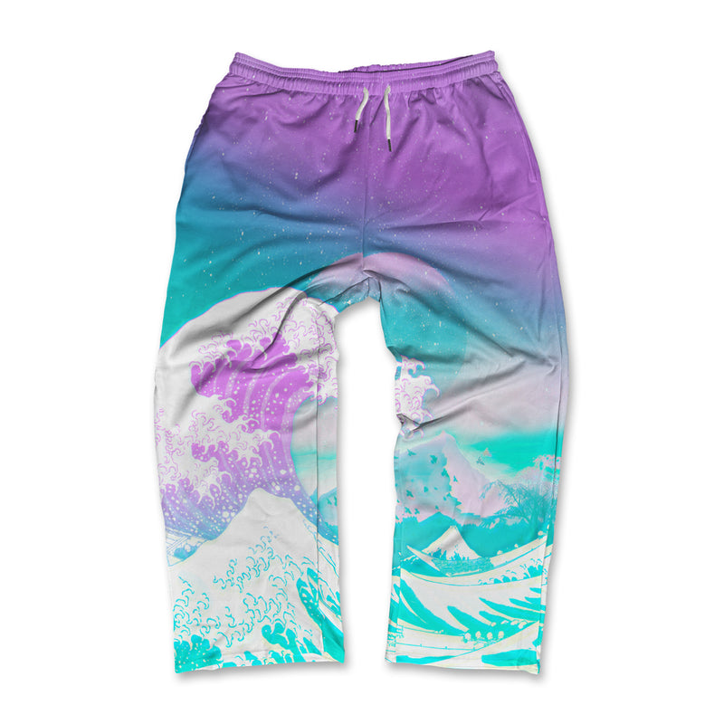 Great Wave Vaporwave Unisex Lounge Pants