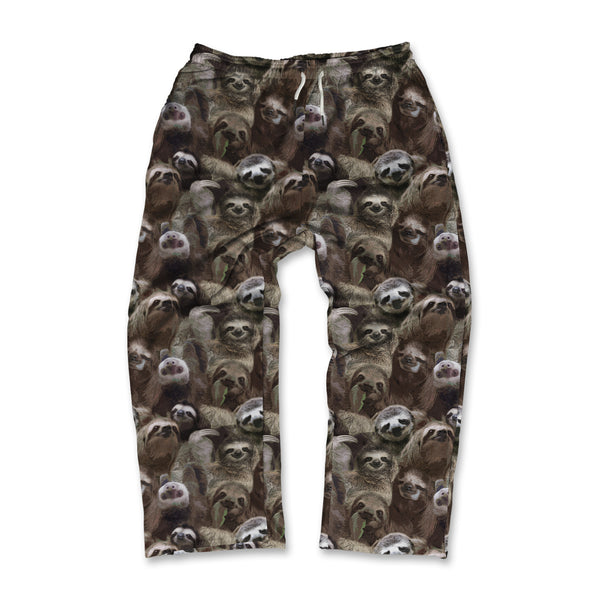 Sloth Pattern Unisex Lounge Pants