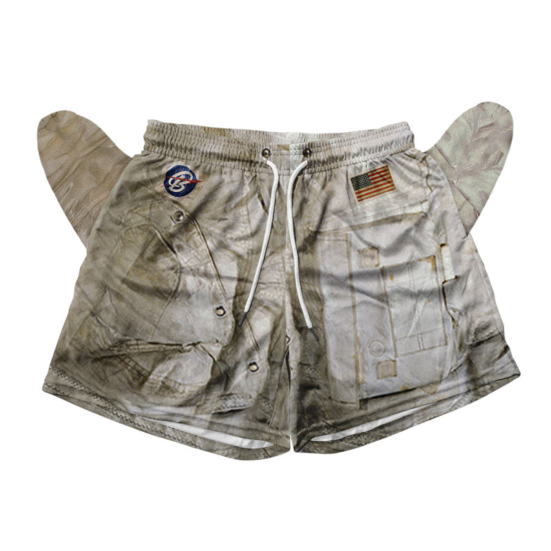 Astronaut Suit Mesh Shorts