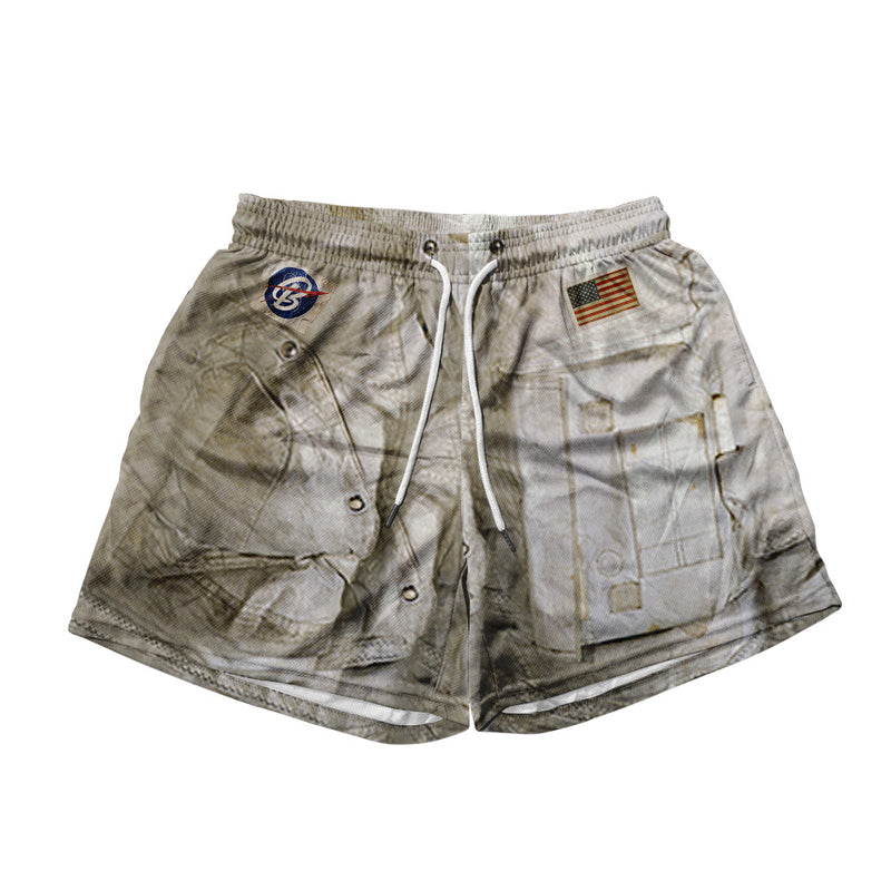 Astronaut Suit Mesh Shorts