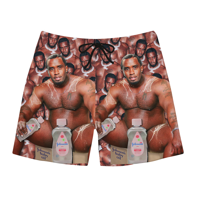 Diddy Oil Swim Trunks