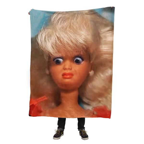 Disgust Barbie Blanket