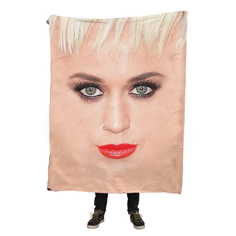 Katy Perry Face Blanket