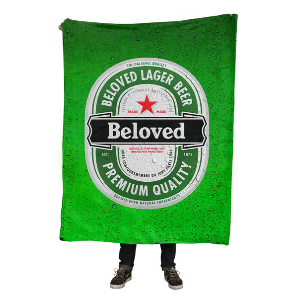 Beloved Lager Beer Blanket