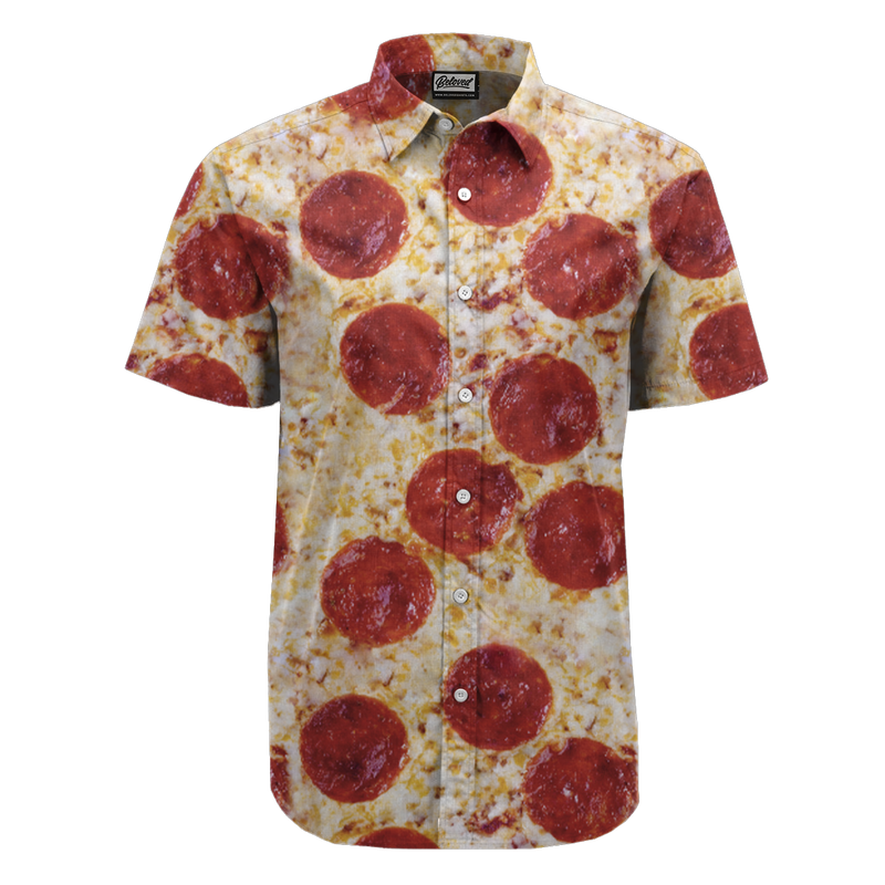 Pizza Button Up