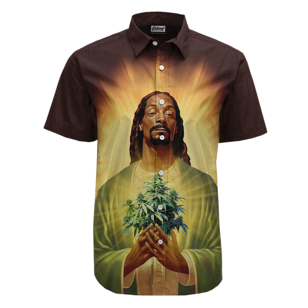 Snoop Jesus Button Up