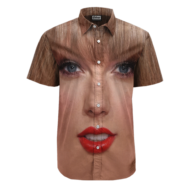 Taylor's Face Button Up