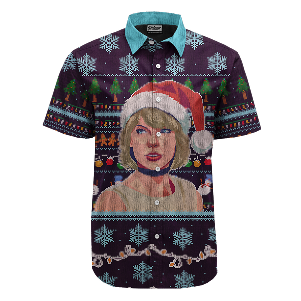 Merry Swiftmas Button Up