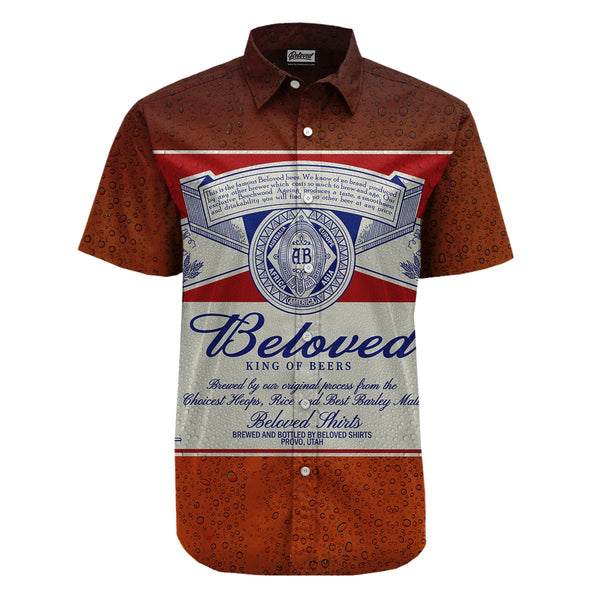 Beloved King Of Beers Button Up