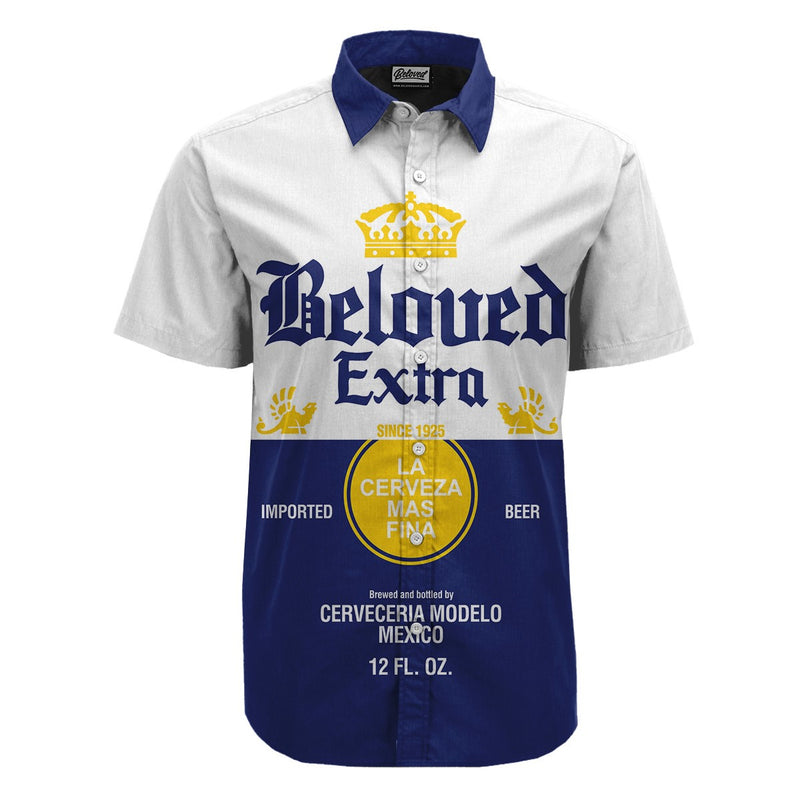 Beloved Extra Beer Button Up