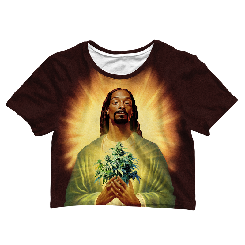 Snoop Jesus Crop Tee