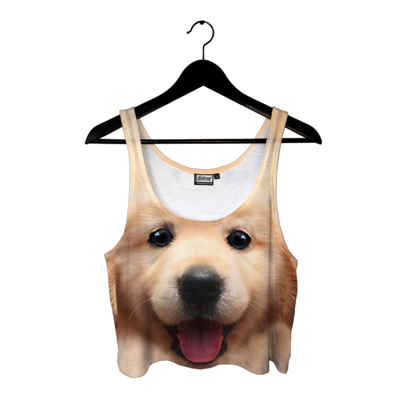 Puppy Dog Eyes Crop Top