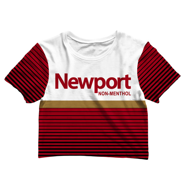Newport Non-Menthol Crop Tee
