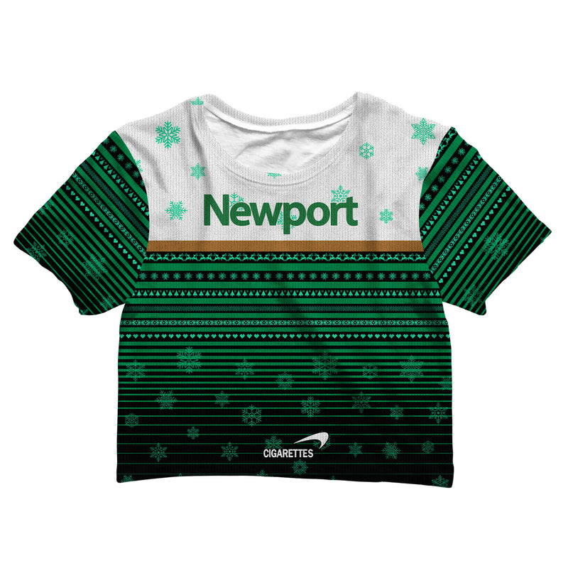 Newport Christmas Crop Tee