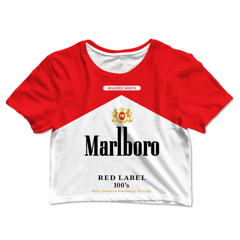 Red Label Crop Tee