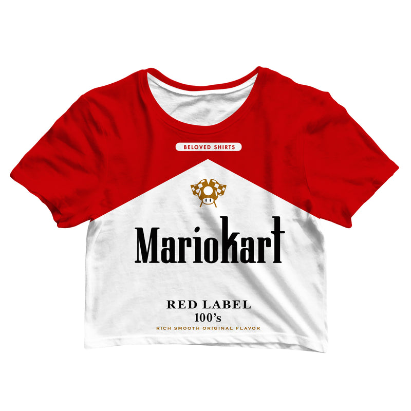 Mariokart Crop Tee