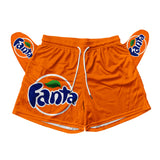 Fanta Orange Juice Mesh Shorts