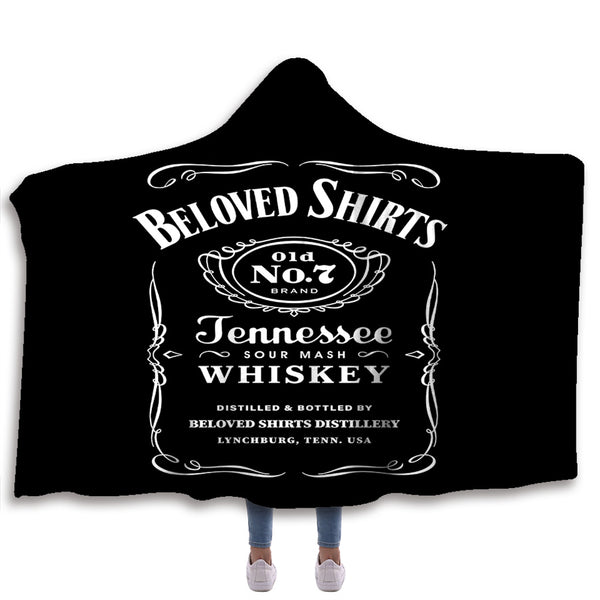 Beloved Whiskey Hooded Blanket