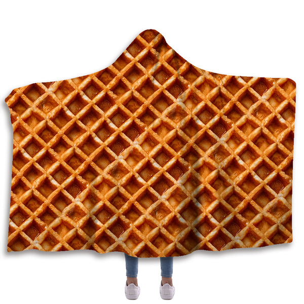 Beloved Waffle Hooded Blanket