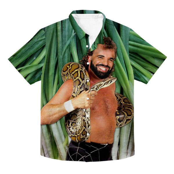 Drake The Snake Hawaiian Button Up
