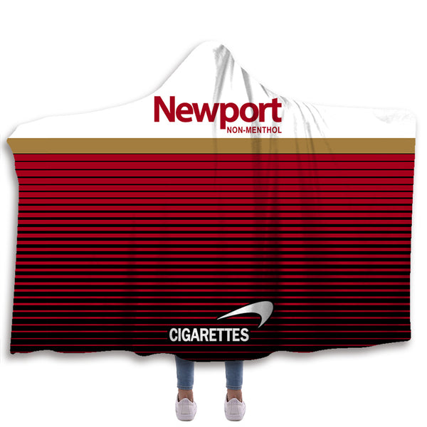 Newport Non-Menthol Hooded Blanket